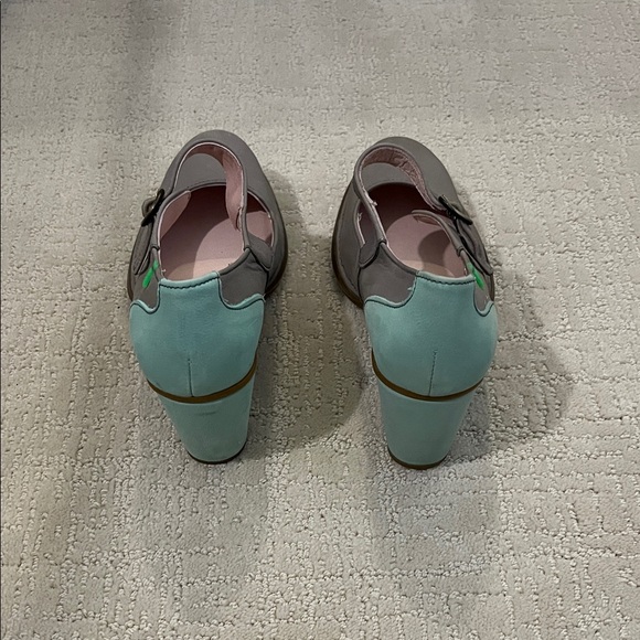 EL NATURALISTA Gray Mary Jane heels women’s size 41 - Picture 2 of 6